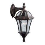 S-LIGHT KINKIET ZEWNĘTRZNY ELEWACYJNY IP44 15-63 RUSTIC BROWN CAPRI