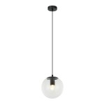 ITALUX LAMPA WISZĄCA ZWIS KULA SARPO PND-58867-1S-BK CZARNA