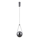 ITALUX NOWOCZESNA LAMPA WISZĄCA KULA RASTIA PND-34361-S-CH-SG SMOKE