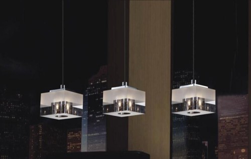 ITALUX NOWOCZESNA LAMPA WISZĄCA CUBRIC MD9216-3A