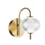 ITALUX NOWOCZESNY KINKIET LED LAZIE WL-29038-1-GD GOLD