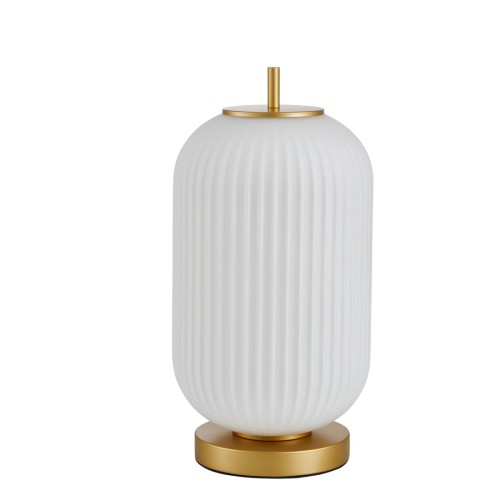 ITALUX LAMPA NOCNA GABINETOWA BIURKOWA OLMETO TB-28798-1-GD-WH GOLD