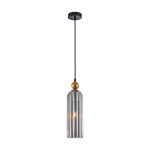 ITALUX NOWOCZESNA LAMPA WISZĄCA ZWIS LEVIE PND-28636-1L-GD-SG SMOKE