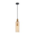 lampa levie italux złota czarna bursztynowa salonu jadalni biura apartamenty loftu..jpg