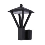 ITALUX NOWOCZESNY KINKIET ZEWNĘTRZNY ELEWACYJNY LED IP54 BONS OWL-22474-BK BLACK