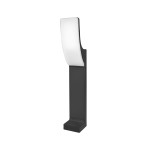 ITALUX NOWOCZESNA LAMPA OGRODOWA SŁUPEK ZEWNĘTRZNY IP54 NATAN OFL-61916-BK BLACK