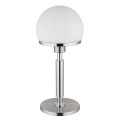nocna lampa gabinetowa biurkowa srebrna inox haku globo salonu sypialni biura gabinetu.jpg