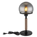 lampka biurkowa nocna stołowa haku globo sypialni biura apartamentu salonu czarna.jpg