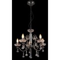 lampa żyrandol kryształowy globo camila 64134 apartamentu dworku rezydencji sypialni hotelu sali czarny chrom.jpg