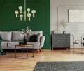 industrialna loftowa lampa wiszaca veva italux złota salonu pokoju apartamentu biura.jpg