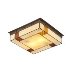 LUXERA PREZENT WITRAŻOWY PLAFON LAMPA SUFITOWA TIFFANY 94 MULTICOLOR