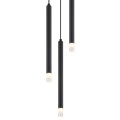 lampa 3 zwisy na plafonie zyrandol led laser czarna blake globo apartamentu salonu sypialni loftu.jpg