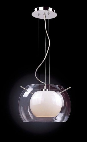 ITALUX NOWOCZESNA LAMPA WISZĄCA KOMA MD5807-1A OPA CHROM
