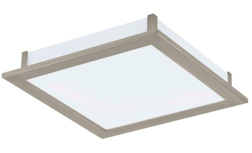 OUTLET EGLO NOWOCZESNA PLAFONIERA LED AURIGA 91668 SATYNA Z CZUJNIKIEM RUCHU