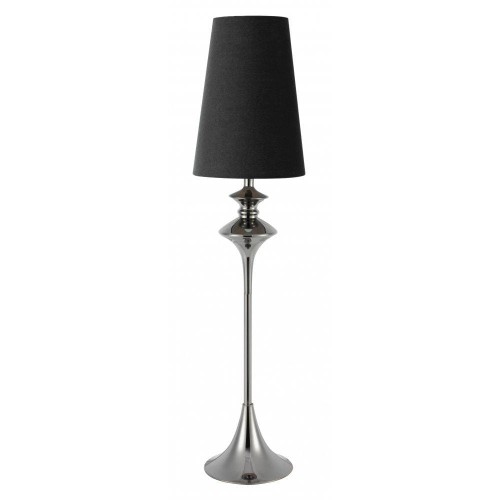 lampa stołowa nocna abażurowa do salonu sypialni czarna chic searchlight.jpg
