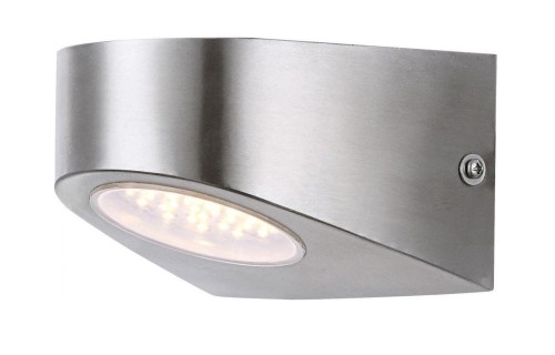 GLOBO KINKIET ZEWNĘTRZNY ELEWACYJNY IP44 LED CLASH 32421 INOX /ostatnia sztuka/.