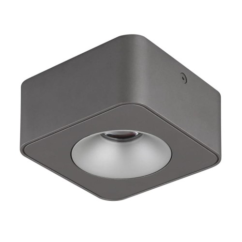 GLOBO NOWOCZESNA LAMPA SUFITOWA LED SPOT REFLEKTOROWY PLAFON HANGARAU  43100-1  SZARY