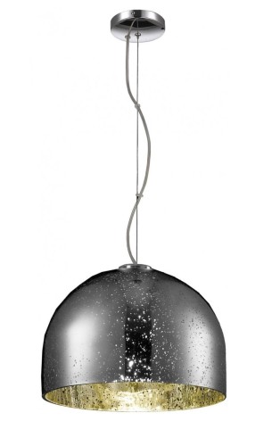 Z-LINE NOWOCZESNA LOFTOWA LAMPA WISZĄCA CARINO BIG CHROM