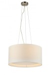 Z-LINE LAMPA WISZĄCA 4x E27 ABAŻUR CAFE WHITE