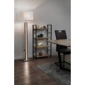 lampa podłogowa z abazurem forest globo ze ściemniaczem salonu apartamentu gabinetu biura.jpg