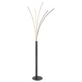 bizzy globo lampa podłogowa led ze sciemniaczem do salonu apartamentu loftu 59229 czarna.jpg