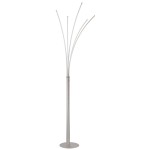 GLOBO NOWOCZESNA DOTYKOWA LAMPA PODŁOGOWA LED  BIZZY 59229N  INOX TOUCH DIMMER