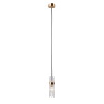 ITALUX LAMPA WISZĄCA ZWIS TARASO PND-40760-1-HBR GOLD 