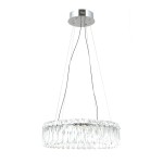 ITALUX NOWOCZESNA LAMPA ŻYRANDOL KRYSZTAŁOWY NOSTA PND-34364-3-CH-CL CHROM