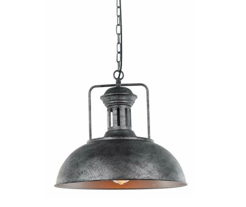 ITALUX INDUSTRIALNA LAMPA WISZĄCA RETRO LOFT NADIA MDM-2647/1 GR+BK