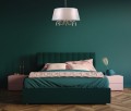 stylowy żyrandola abażurowy solana italux kryształ patyna salonu sypialni apartamentu biura.jpg