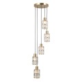lampa wiszaca żyrandol zwisowy 5 lamp na plafonie złota italux alma salonu sypialni apartamentu loftu biura.jpg