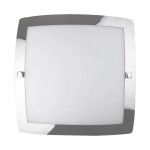 OUTLET RABALUX PLAFON SUFITOWY 2xE27 3557 NINA OPAL/CHROM 