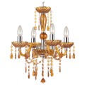 lampa żyrandol kryształki maria teresa cuimbra 63114-4 globo orange pomarańczowa salonu sypialni pokoju apartamentu.jpg