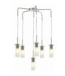 MARKSLOJD OUTLET LAMPA PLAFON ŻYRANDOL ZWISOWY 6pł. TOSCANA 402341 INOX