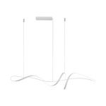ITALUX DESIGNERSKA NOWOCZESNA LAMPA WISZĄCA ŻYRANDOL LED  MILA PND-23523-WH WHITE