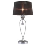 ITALUX LAMPA NOCNA Z KRYSZTAŁKAMI VIVIEN MTM1637-1 BLACK
