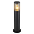 lampa latarnia parkowa zewnętrzna na trawnik skwer ogrodu parku xzarna ip44 xeloo globo.jpg