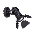 GLOBO REFLEKTOROWY INDUSTRIALNY KINKIET RETRO EGON 54650-1B BLACK