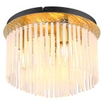 GLOBO NOWOCZESNY PLAFON LAMPA SUFITOWA GORLEY 15698DM GOLD