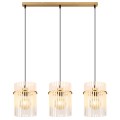 nowoczesna lampa 3 lampy na listwie złota szkolane klosze gorley globo salonu apartamentu loftu.jpg