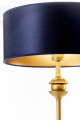 lampa nocna stołowa gabinetowa kaszmi jupiter 2116 złota granatowa salonu sypialni biura gabinetu apartamentu.jpg