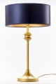 stylowa lampa nocna gabinetowa abażurowa złota granatowa salonu sypialni apartamentu biura.jpg
