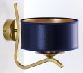 lampa ścienna kinkiet abażurowy kaszmir jupiter złoty granatowy sypialni hotelu salonu apartamentu.jpg