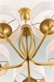 lampa sufitowa żyrandol z abazurami do salonu sypialni pokoju złoty kaszmir jupiter 2110.jpg