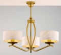 lampa sufitowa z abazurkami do salonu pokoju sypialni apartamentu złota kaszmir 3 jupiter.jpg