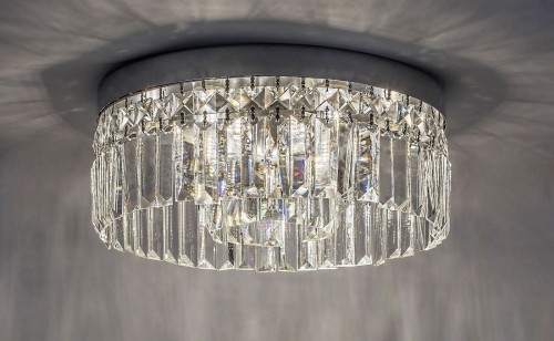 RABALUX ŁAZIENKOWY PLAFON KRYSZTAŁOWY IP44 SYBIL 75036 CHROM