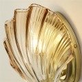 kinkiet glamour do łazienki ip44  łazienkowy amber szklany shell.jpg