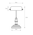 lampa bankierka bankierska gabinetowa złota biura kancelarii gabinetu markslojd.jpg
