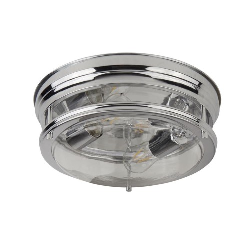 S-LIGHT LOFTOWY INDUSTRIALNY PLAFON ŁAZIENKOWY IP44 51-82CC CHROM/CLEAR
