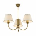 stylowy żyrandol abazurowy classic jupiter mosiadz patyna do salonu pokoju apartamentu.jpg